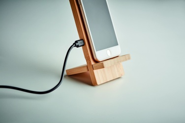 Logo trade advertising products picture of: Wireless charger stand 10W