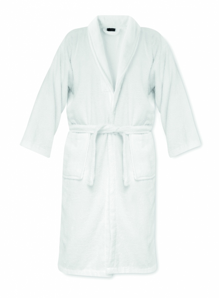 Logo trade advertising products picture of: Bathrobe organic cotton XL/XXL