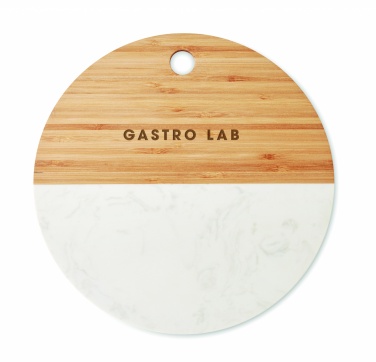 Logotrade business gift image of: Marble/ bamboo serving board