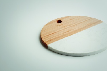 Logotrade advertising product image of: Marble/ bamboo serving board