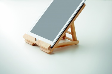 Logo trade advertising product photo of: Bamboo tablet stand TUANUI