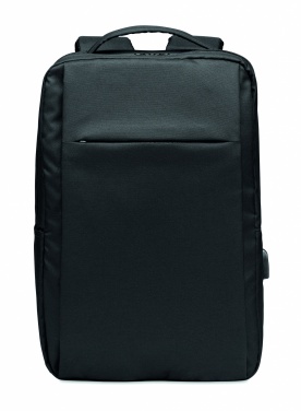 Logotrade promotional merchandise image of: Laptop backpack in 300D RPET