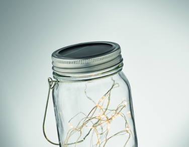 Logotrade promotional product image of: Solar mason jar outdoor lamp