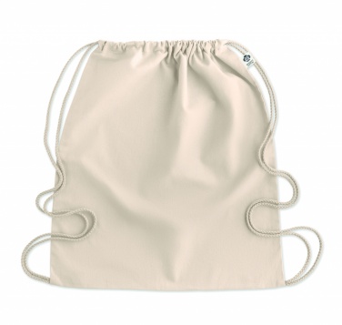 Logotrade promotional merchandise picture of: Organic cotton drawstring bag