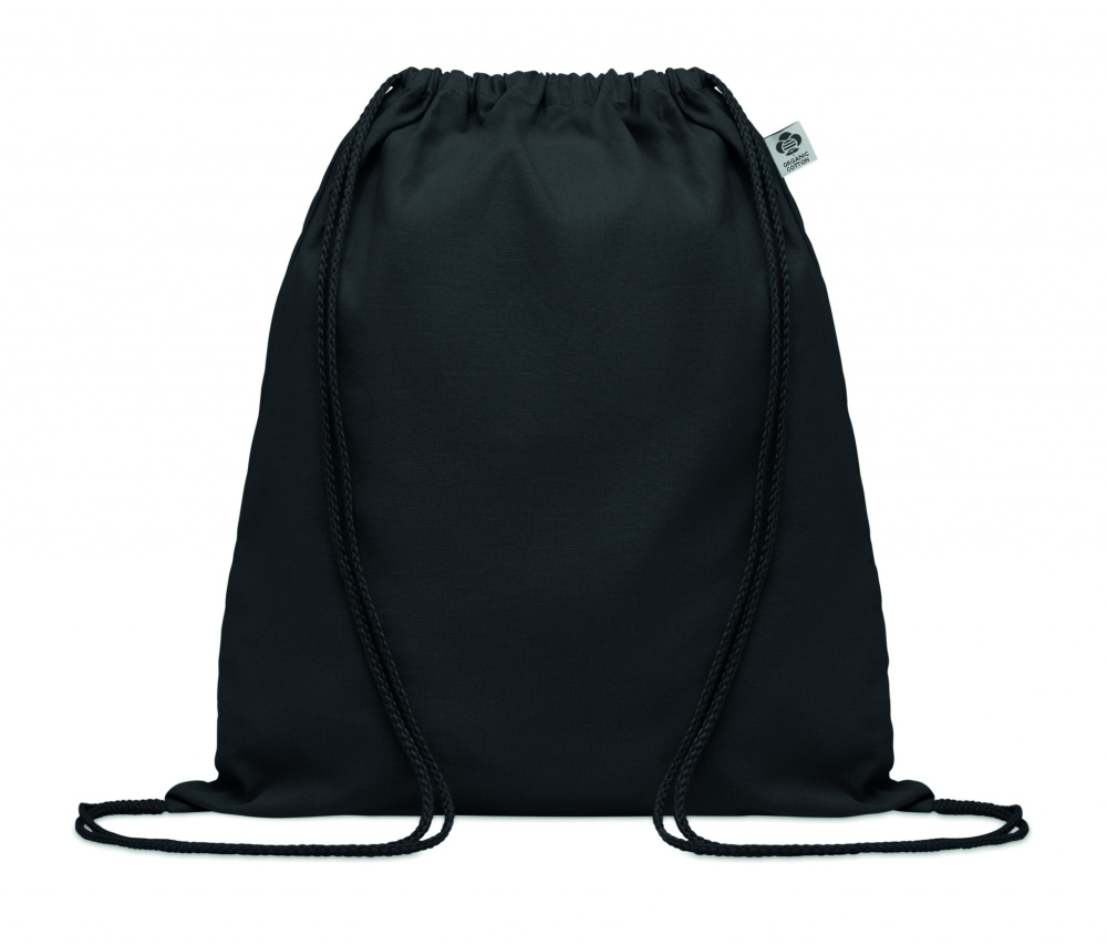 Logotrade corporate gift image of: Organic cotton drawstring bag