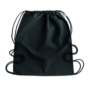 Logotrade promotional giveaway image of: Organic cotton drawstring bag