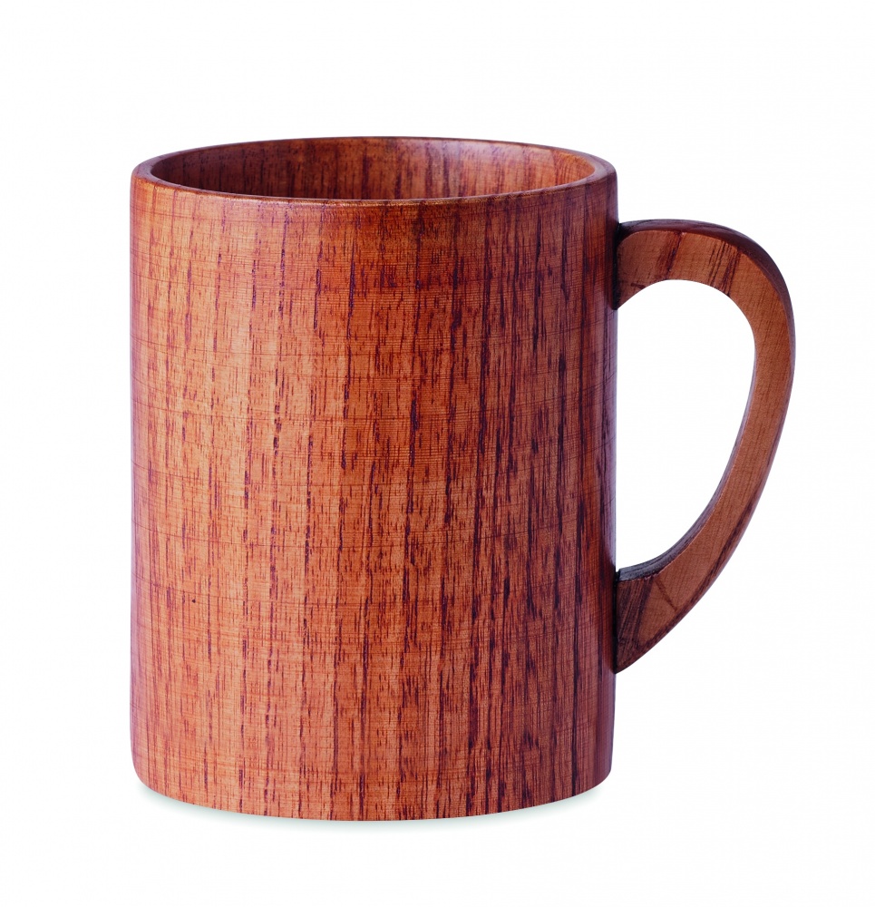 Logotrade promotional gifts photo of: Oak wooden mug 280 ml