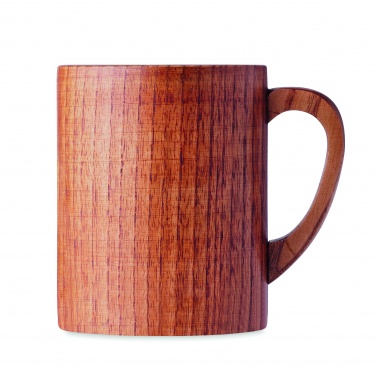 Logotrade promotional item picture of: Oak wooden mug 280 ml