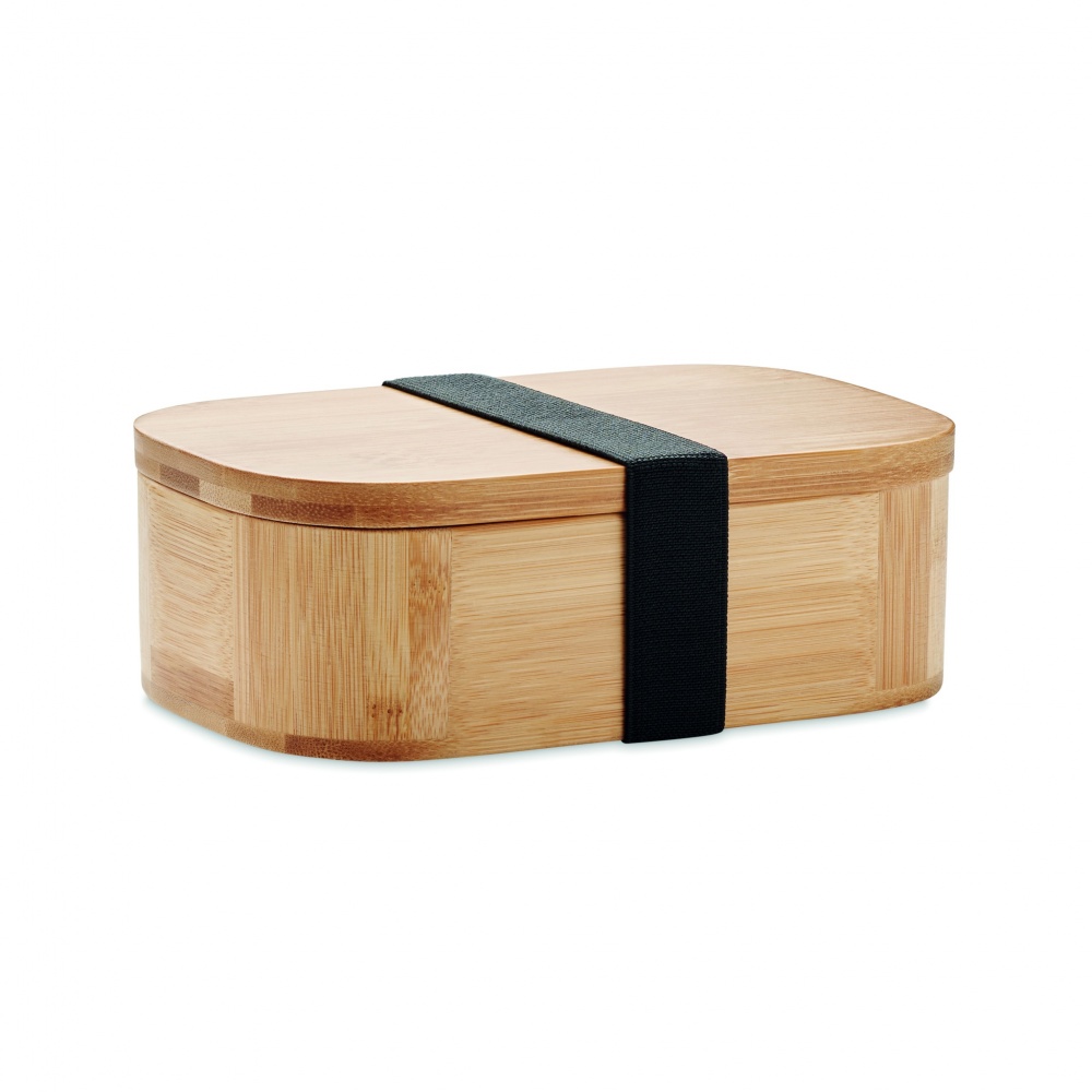 Logo trade advertising products picture of: Bamboo lunch box 650ml LADEN