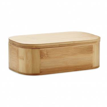 Logo trade promotional gift photo of: Bamboo lunch box 1000ml LADEN LARGE