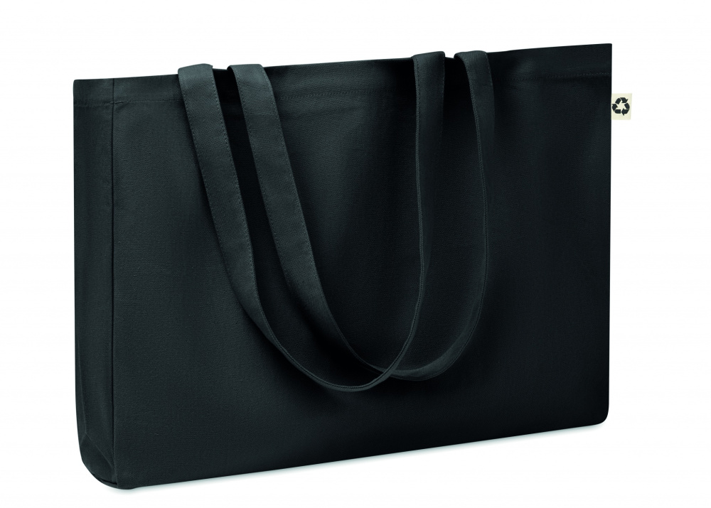 Logo trade promotional products picture of: Canvas Recycled bag 280 gr/m²