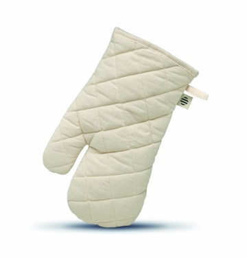 Logo trade promotional item photo of: Organic cotton oven glove
