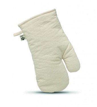 Logo trade promotional items image of: Organic cotton oven glove