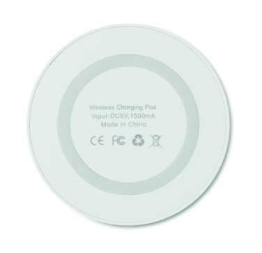 Logotrade promotional product image of: Small wireless charger 15W