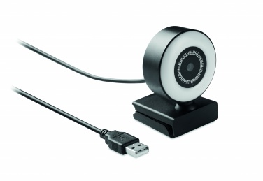 Logotrade promotional product picture of: 1080P HD webcam and ring light