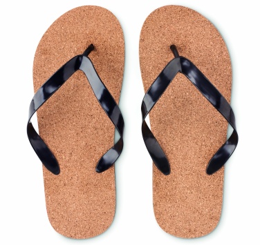Logotrade promotional merchandise photo of: Cork beach slippers L