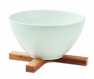 Logo trade promotional products picture of: Bamboo foldable pot stand