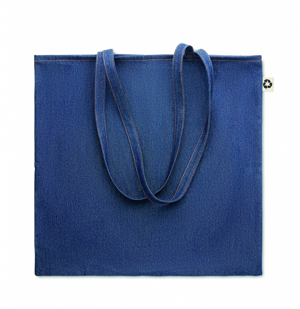 Logo trade promotional products picture of: Recycled denim shopping bag