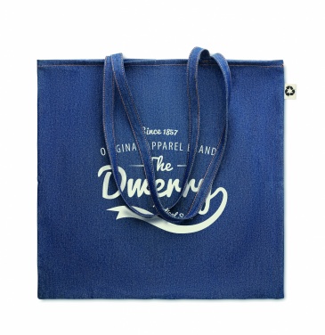 Logotrade promotional gift image of: Recycled denim shopping bag
