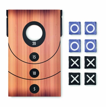 Logo trade promotional item photo of: Double sided MDF game set