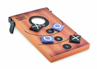 Logo trade promotional products image of: Double sided MDF game set