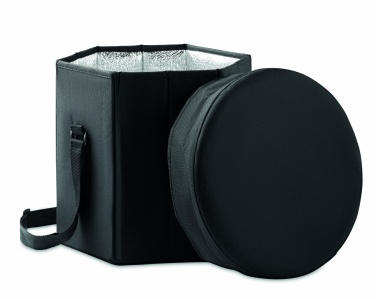 Logo trade promotional giveaways image of: Foldable insulated stool/table