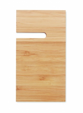 Logo trade promotional products image of: Bamboo desk phone stand