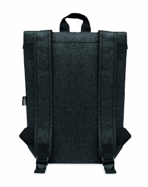 Logo trade corporate gift photo of: RPET felt backpack