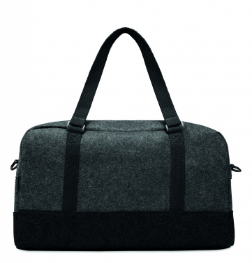 Logo trade promotional items image of: RPET felt weekend bag