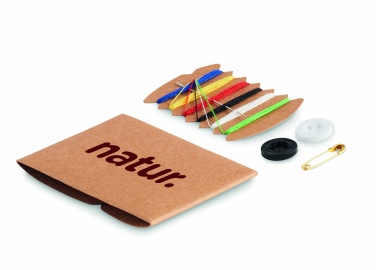 Logo trade advertising product photo of: Compact sewing kit