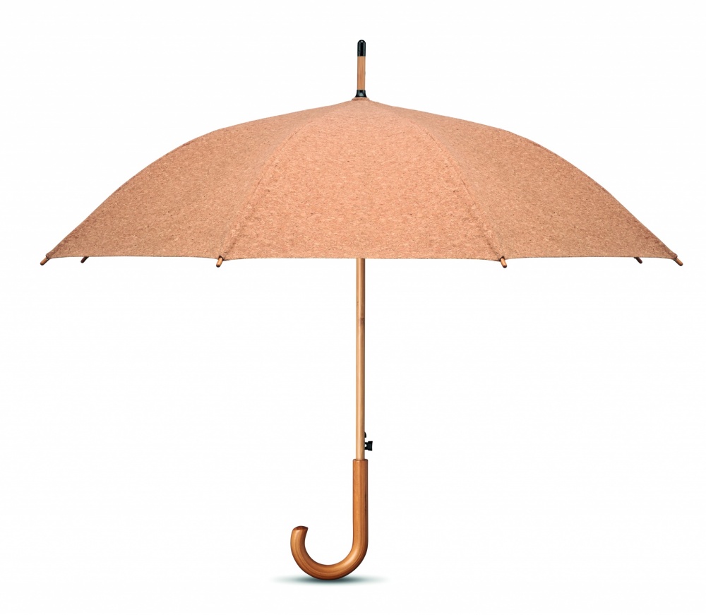 Logo trade promotional merchandise picture of: 25 inch cork umbrella