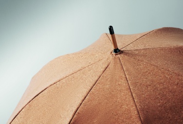 Logo trade promotional gift photo of: 25 inch cork umbrella