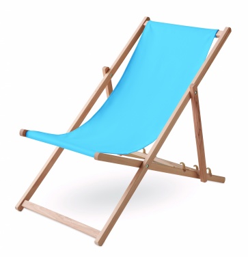 Logotrade promotional products photo of: Beach chair in wood