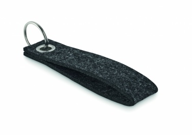Logotrade promotional product image of: RPET felt key ring Hämeenlinna