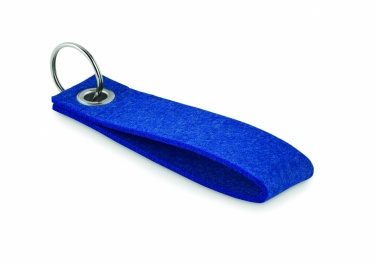 Logo trade promotional items image of: RPET felt key ring Hämeenlinna