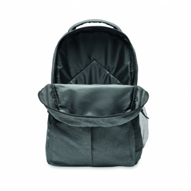 Logo trade promotional giveaway photo of: 600D RPET 2 tone backpack