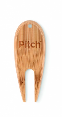 Logotrade promotional giveaway picture of: Bamboo golf divot tool