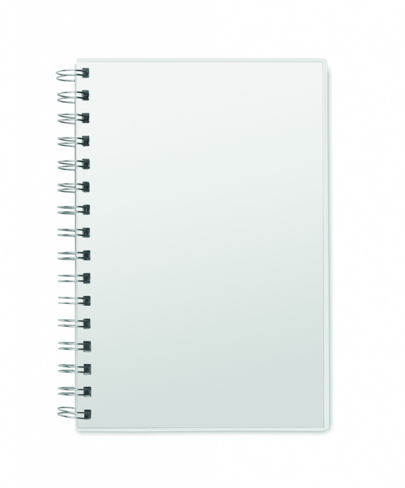 Logotrade promotional merchandise image of: A5 RPET notebook recycled lined