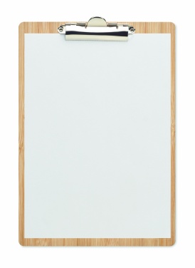 Logotrade promotional items photo of: A4 bamboo clipboard