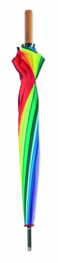 Logo trade corporate gifts picture of: 27 inch rainbow umbrella