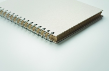 Logo trade promotional product photo of: A5 grass notebook 80 lined