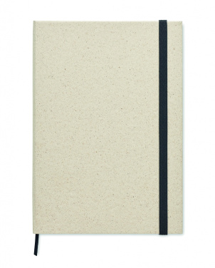 Logo trade promotional items picture of: A5 grass notebook 80 lined