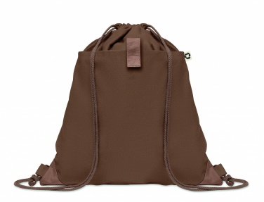 Logo trade promotional products picture of: Recycled cotton drawstring bag