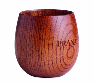 Logotrade promotional item picture of: Oak wooden mug 250 ml