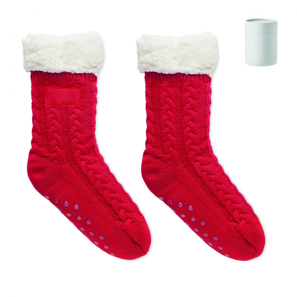 Logotrade promotional giveaway image of: Pair of slipper sock L