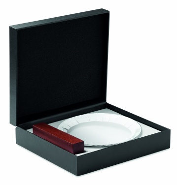 Logo trade promotional merchandise image of: Round award plaque