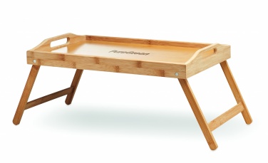Logotrade promotional giveaway picture of: Foldable bamboo tray