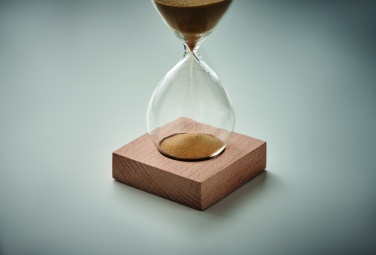 Logotrade corporate gift picture of: 5 minute sand hourglass