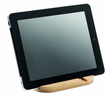 Logotrade promotional merchandise image of: Bamboo tablet/smartphone stand