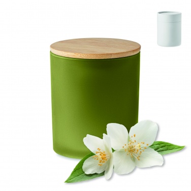 Logo trade promotional giveaways image of: Plant based wax candle 280 gr